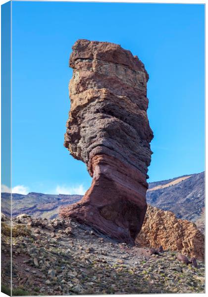 Majestic Teides Guardian Canvas Print by Kevin Snelling