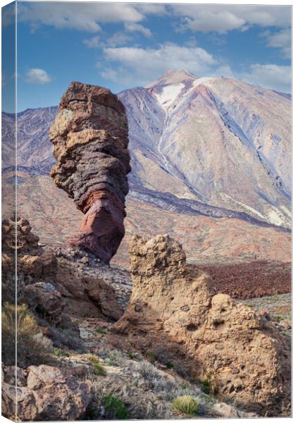 Majestic Teide Mountain Canvas Print by Kevin Snelling