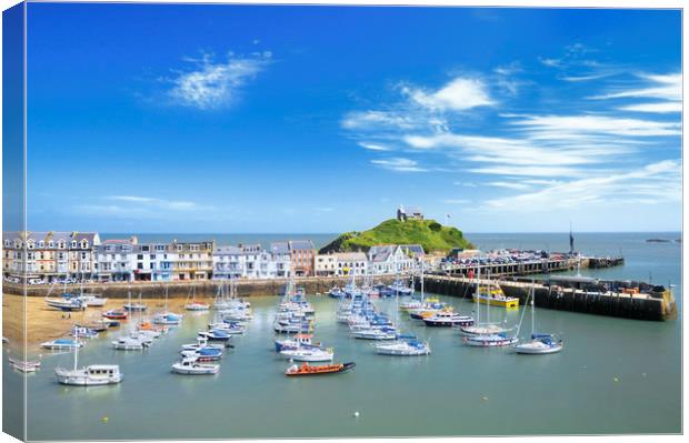 Ilfracombe in summer Canvas Print by Chris Harris