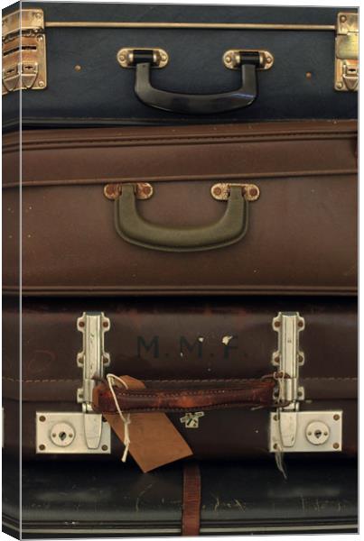 Suitcase Canvas Print by bliss nayler