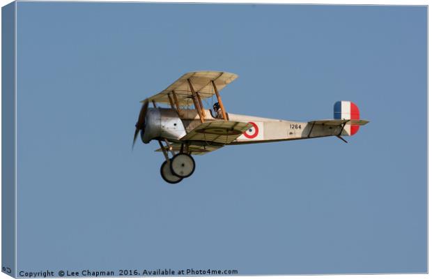 Bristol Scout - World War 1 Aeroplane Canvas Print by Lee Chapman