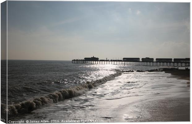 Sea Air Canvas Print by James Allen