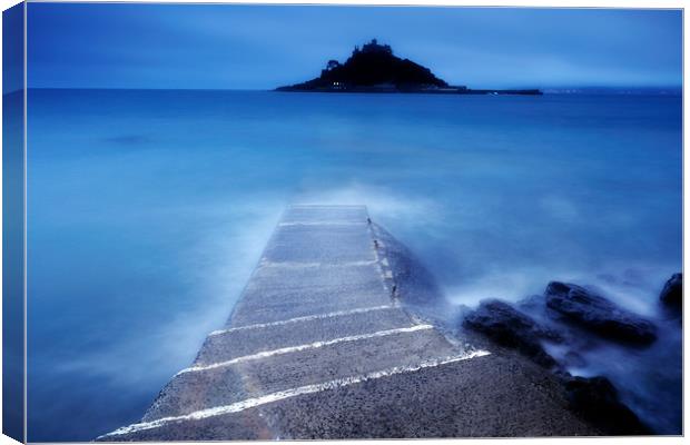 St Michaels Mount                                  Canvas Print by David Pulford