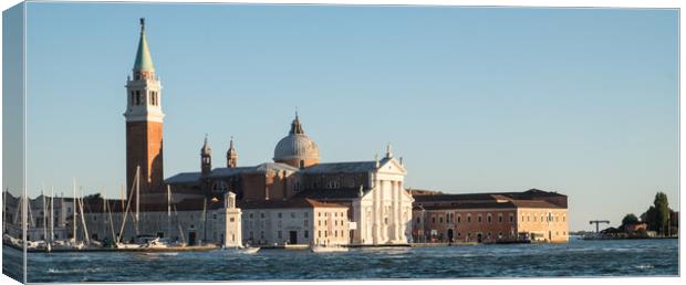 Venice domes and belltowers Canvas Print by Jeanette Teare