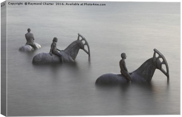 The Rising Tide. Canvas Print by Raymond Charter
