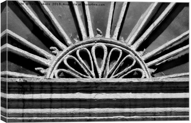 Fanlight Canvas Print by Peter Zabulis