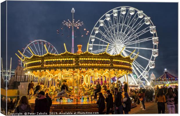 The Fair  Canvas Print by Peter Zabulis