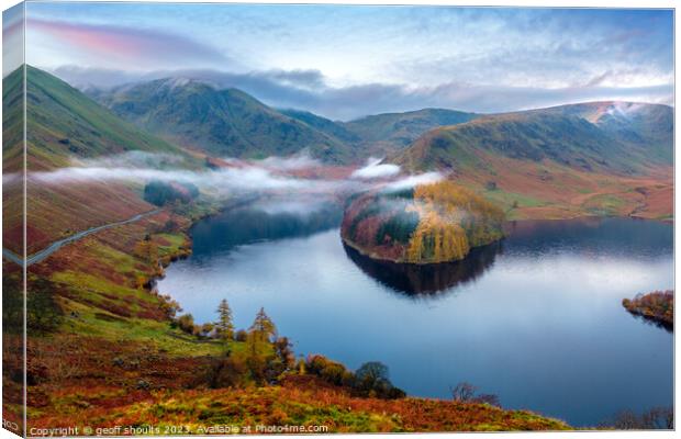 Haweswater in the Lake DIstrict Canvas Print by geoff shoults