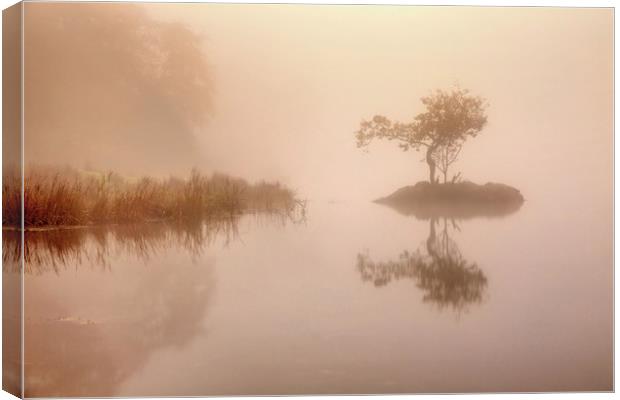 Rydal mist Canvas Print by Paul Bullen