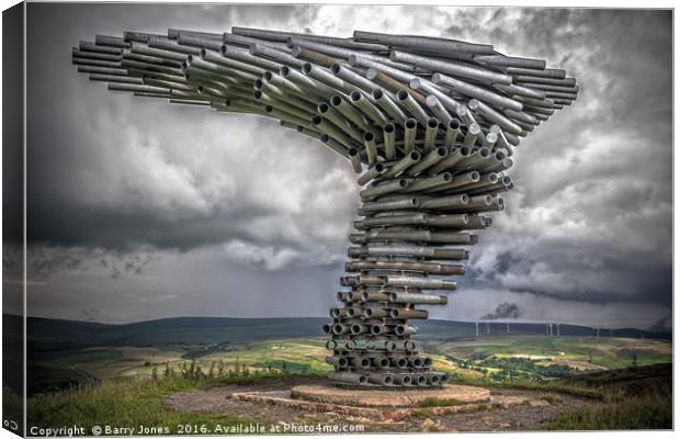 The Singing Ringing Tree Canvas Print by Barry Jones