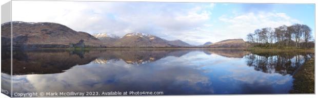 Kilchurn Castle and Loch Awe Canvas Print by Mark McGillivray