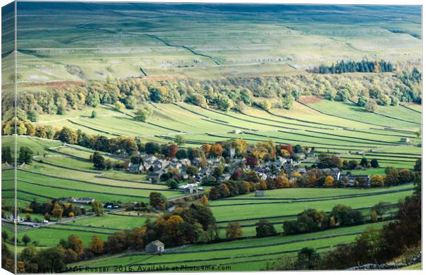 Kettlewell Canvas Print by Mark S Rosser
