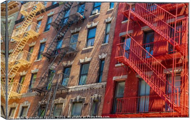 The Stairs Canvas Print by jonathan nguyen