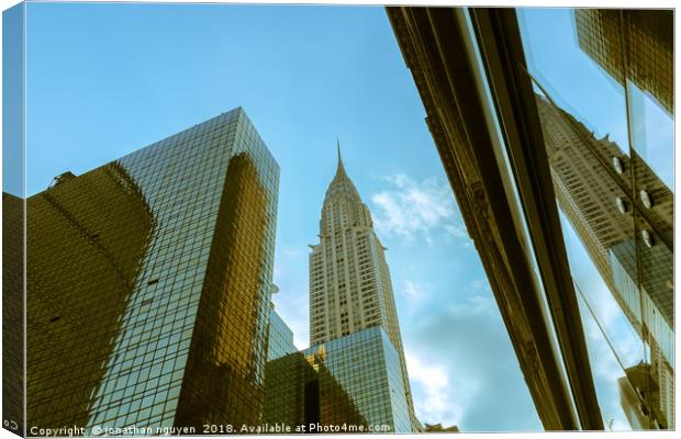 Chrysler Building 2 Canvas Print by jonathan nguyen
