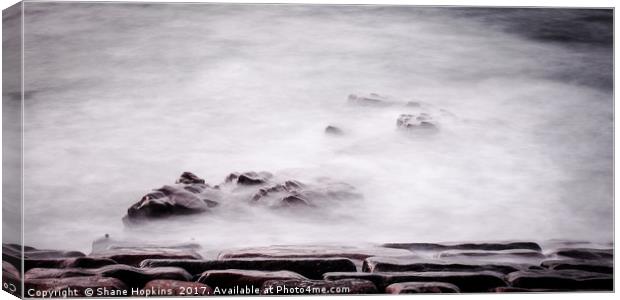 The Breakwater Canvas Print by Shane Hopkins