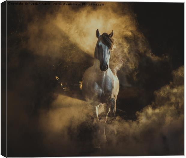 Birth of Pegasus Canvas Print by Russian Artist 