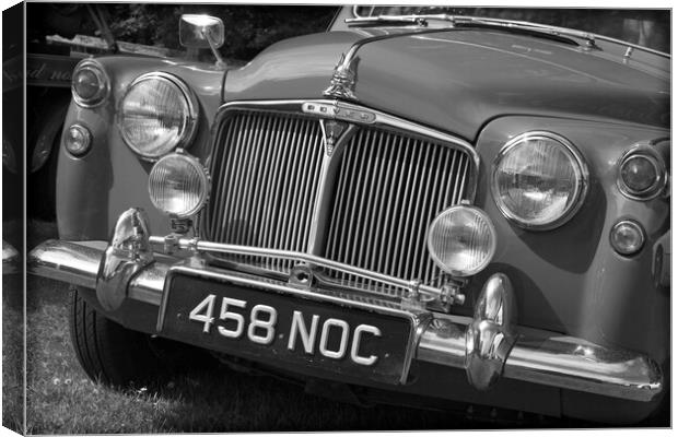 Vintage Rover 95 Canvas Print by Rob Cole