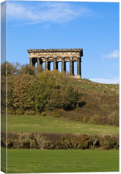 Penshaw Monument, County Durham Canvas Print by Rob Cole