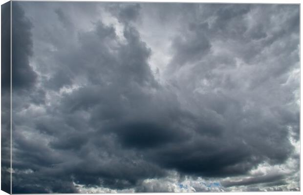 Storm Clouds Brewing Canvas Print by Rob Cole