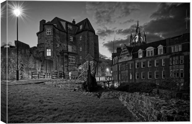 Black Gate, Newcastle upon Tyne Canvas Print by Rob Cole