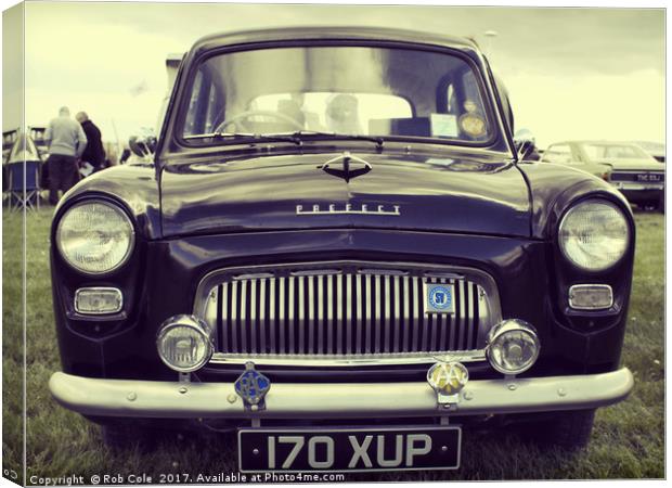 Classic Vintage Ford Prefect Canvas Print by Rob Cole