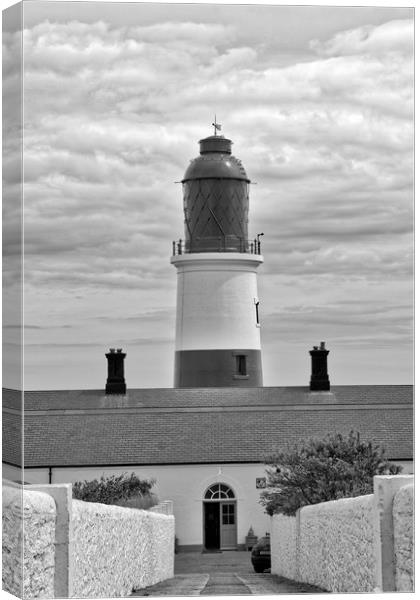 The Souter Lighthouse, Whitburn, Sunderland Canvas Print by Rob Cole