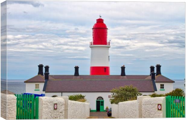 The Souter Lighthouse, Whitburn, Sunderland Canvas Print by Rob Cole