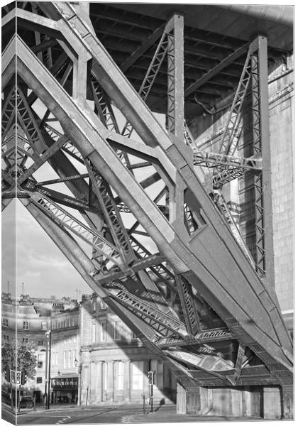 Newcastle Tyne Bridge Canvas Print by Rob Cole