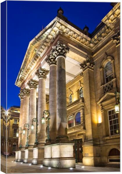 Theatre Royal, Newcastle upon Tyne Canvas Print by Rob Cole