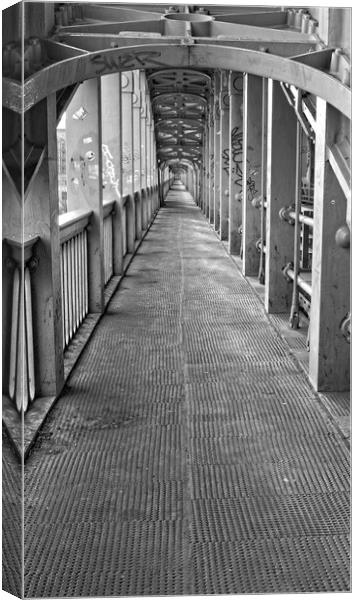 High Level Bridge, Newcastle Canvas Print by Rob Cole