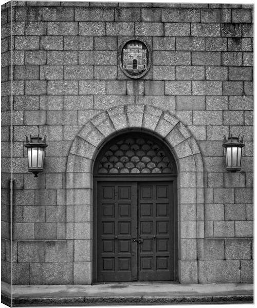 Arched Doorway, Tyne Bridge Canvas Print by Rob Cole