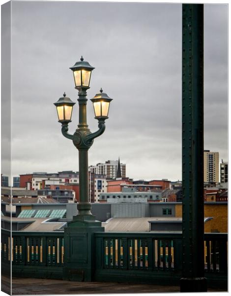 Tyne Bridge Lanterns Canvas Print by Rob Cole