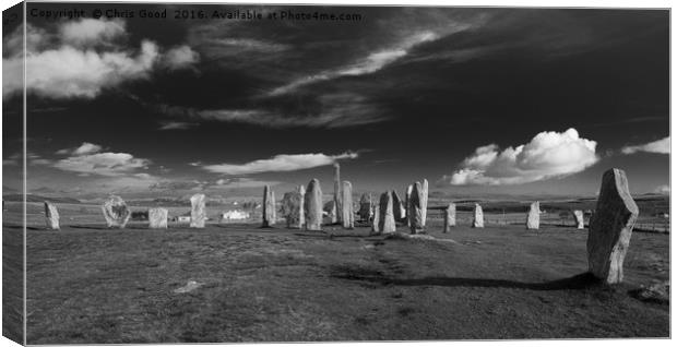 Callanish Canvas Print by Chris Good