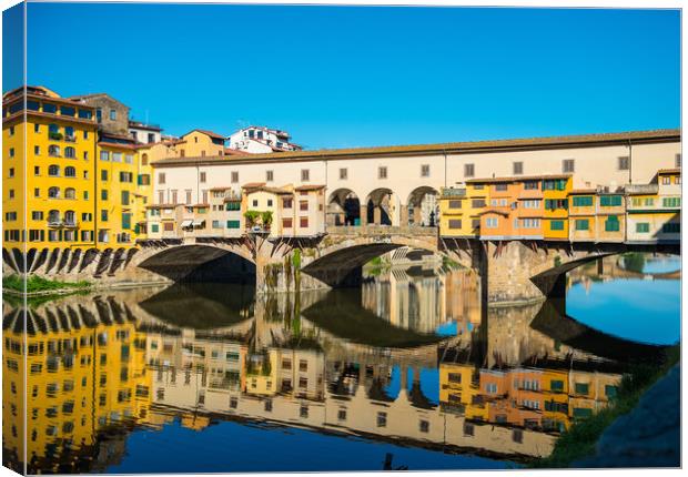 Ponte Vecchio, Florence Canvas Print by Colin Allen