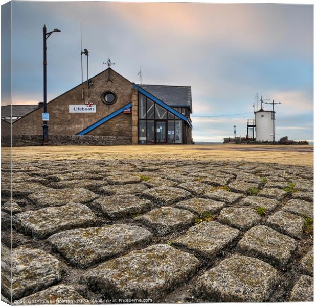 Porthcawl Lifeboat Station  Canvas Print by Neil Holman