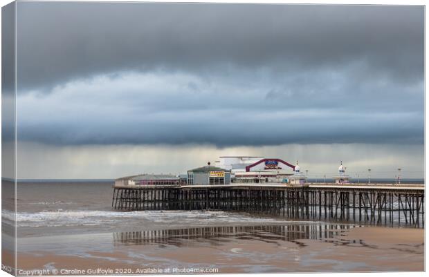 Incoming Storm Canvas Print by Caroline James