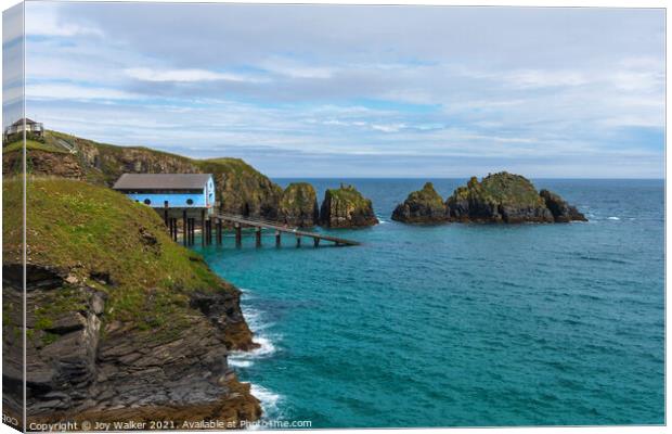 RNLI Padstow Lifeboat station, Cornwall, UK Canvas Print by Joy Walker