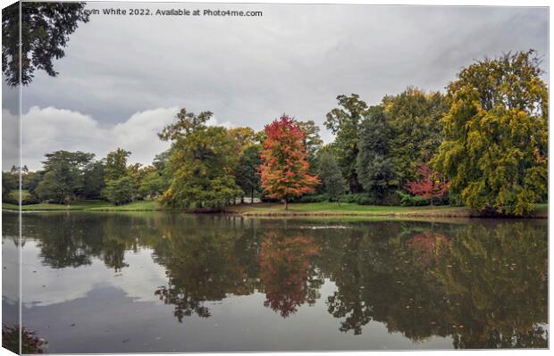 Start of autumn Canvas Print by Kevin White