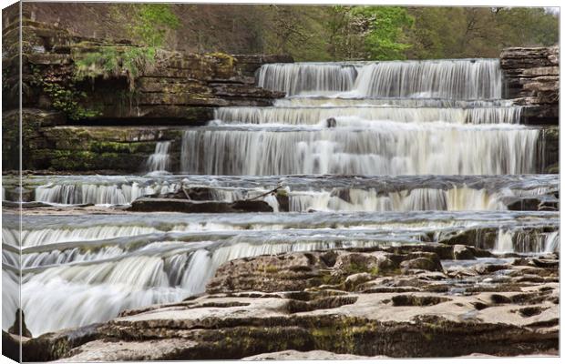 Best waterfalls in UK Canvas Print by Kevin White