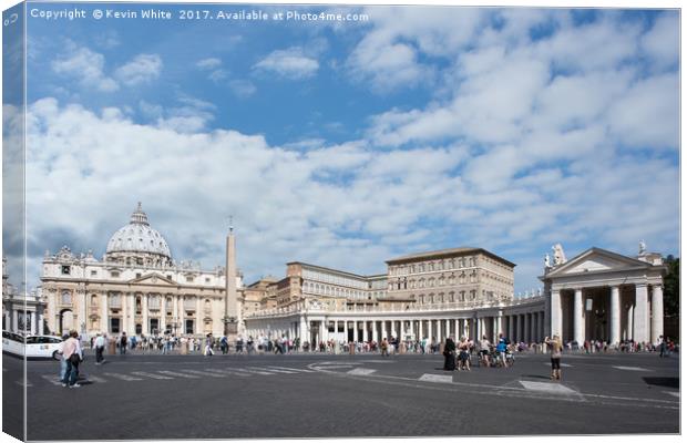 Vatican City Canvas Print by Kevin White