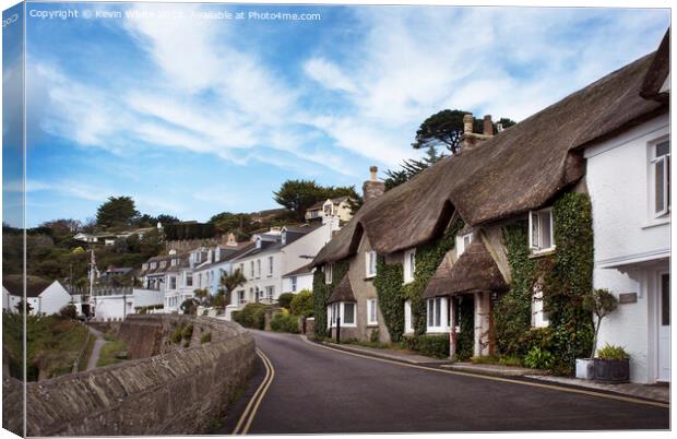 St Mawes Canvas Print by Kevin White