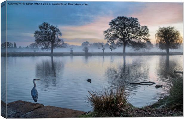 Day begins Canvas Print by Kevin White