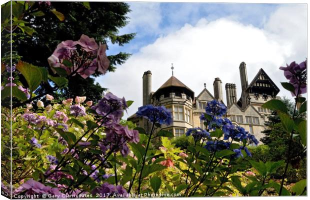 Cragside House and Gardens Canvas Print by Gary Clarricoates