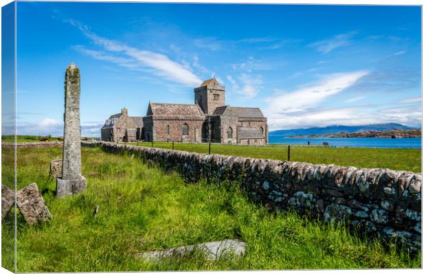 Iona Scotland Canvas Print by Mike Cave