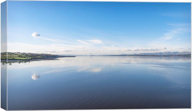 Cloud over the Firth of Forth Canvas Print by Dave Collins