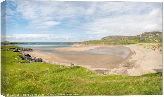 Glencolmcille Beach, Co Donegal, Ireland Canvas Print by Dave Collins