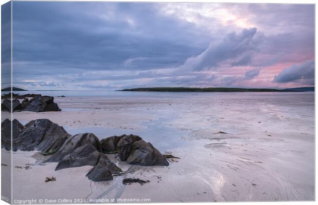 Narin Beach, Co Donegal, Ireland Canvas Print by Dave Collins