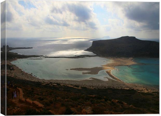 Island Crete, Greece. Canvas Print by Larisa Siverina