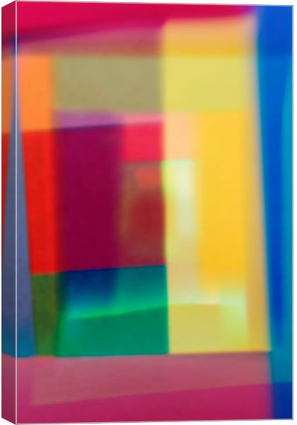 Colored blurred abstract background Canvas Print by Larisa Siverina
