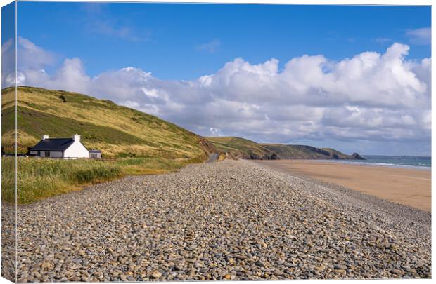 Newgale Beach, Pembrokeshire, Wales. Canvas Print by Colin Allen